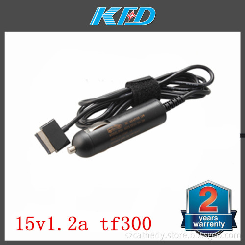 Laptop Car Charger for Asus 18W 15V1.2A Tablet Transformer TF101 TF201